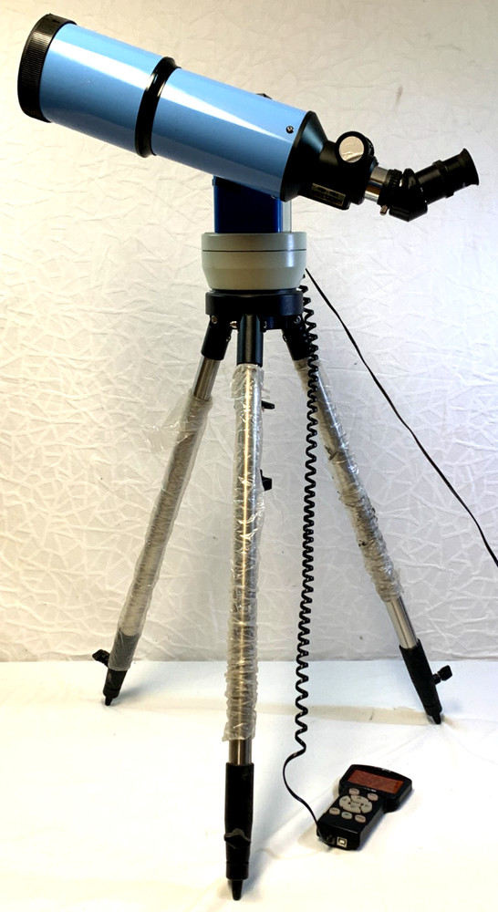 IOPTRON Astronomical Telescope w/Cube Computerized Mount Tripod, Hand Controller