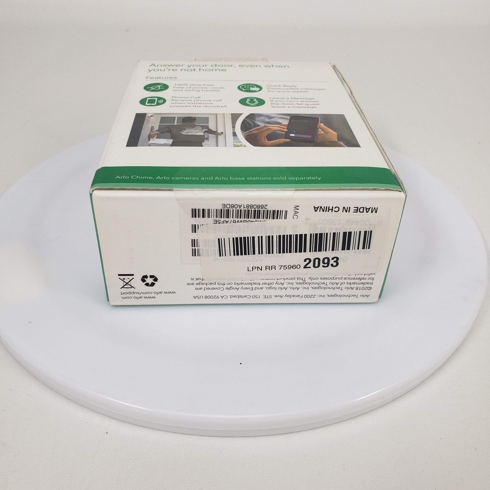 Arlo Audio Doorbell AAD1001