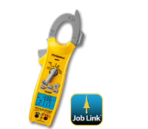Fieldpiece SC480 Wireless Power Clamp Meter - True RMS - Phase Rotation