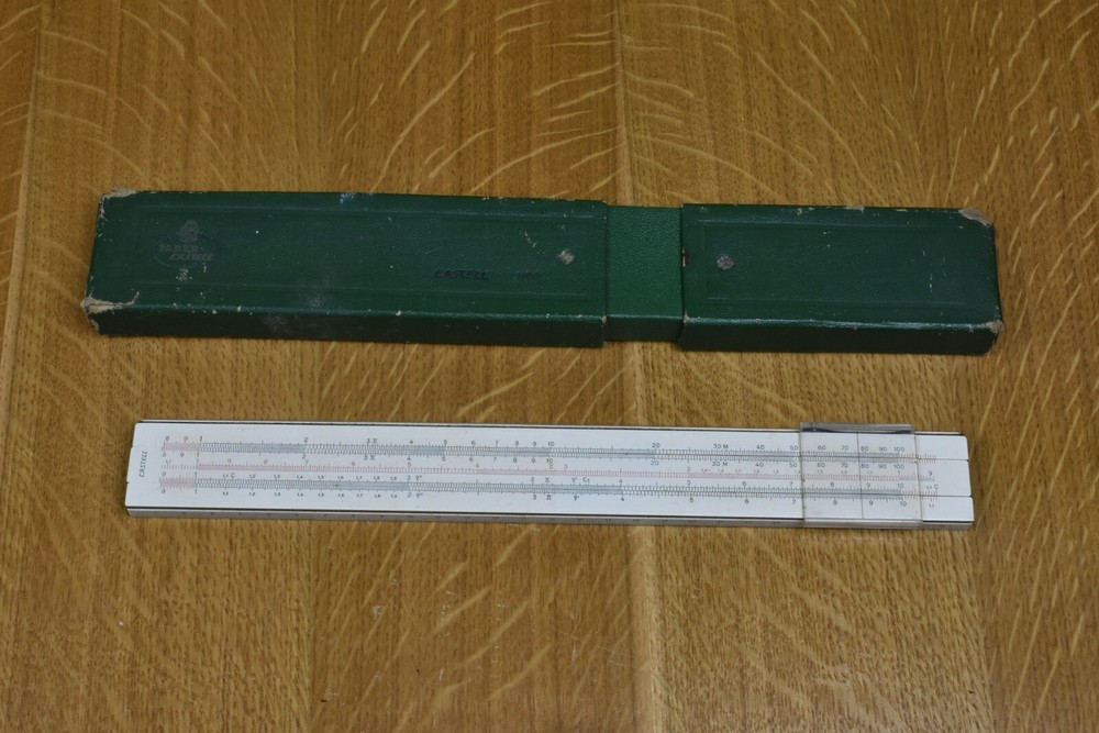 Faber-Castell No. 1-60 Basic Trig. Slide Rule, Cased