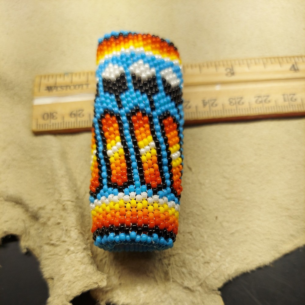 Beaded Lighter Case Arrows