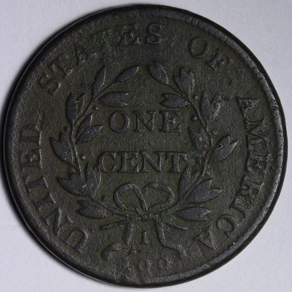 1802 Draped Bust Large Cent E122 ZDOEF