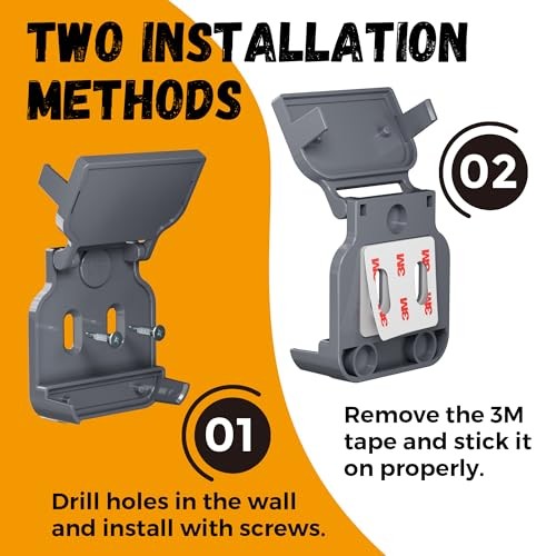 Garage Door Bracket for Ring Alarm Contact Sensor 2nd Gen | Secure Mount Gray
