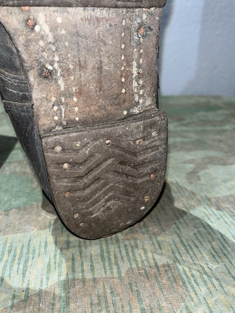 Size 10.5 WW2 German Original Uniform Marching / Combat Jack Boots