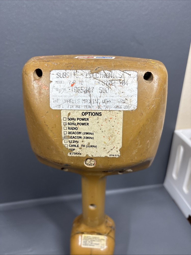 Subsite 75R Pipe and Cable Locator System 75T