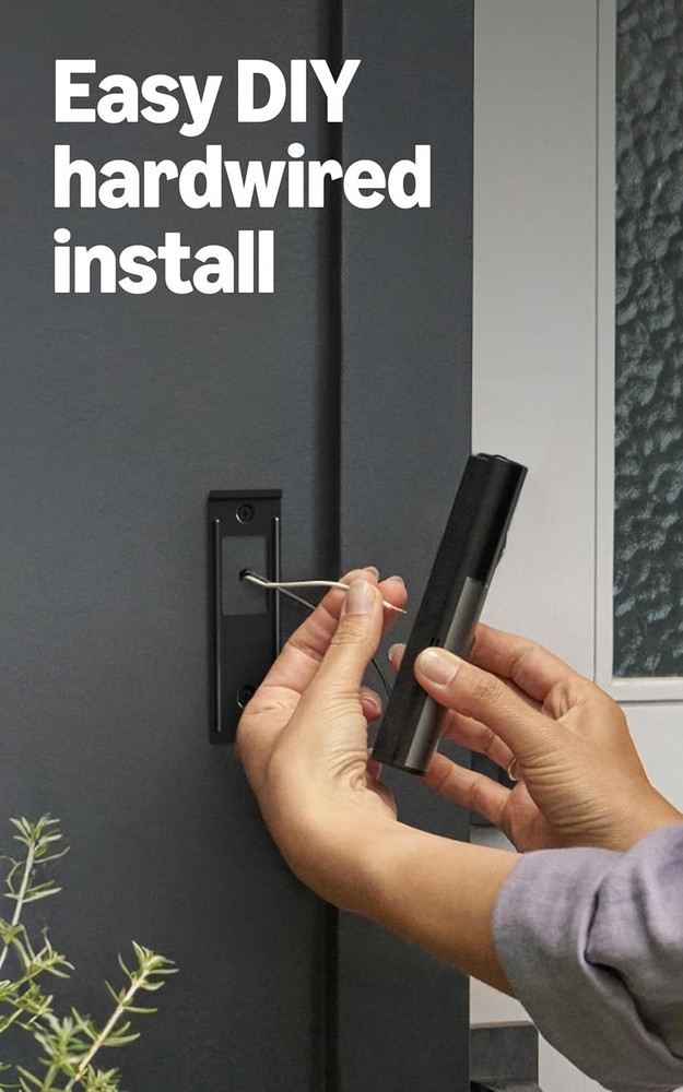 NEW! Ring Wired Doorbell Pro (3rd Gen) - 4K Vision | 3D Motion | Deep Silver