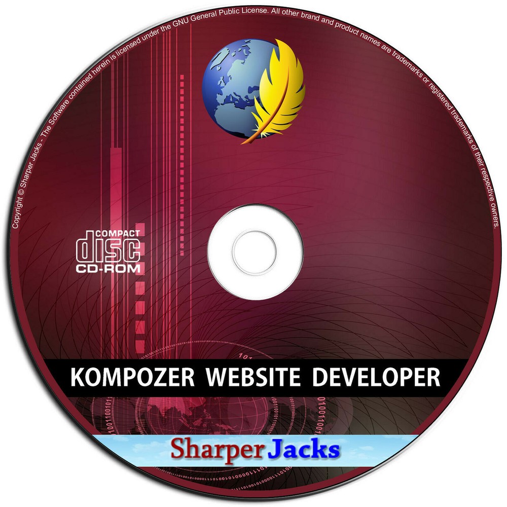 NEW & Fast Ship! KompoZer Website Developer / Designer HTML Editing Software PC