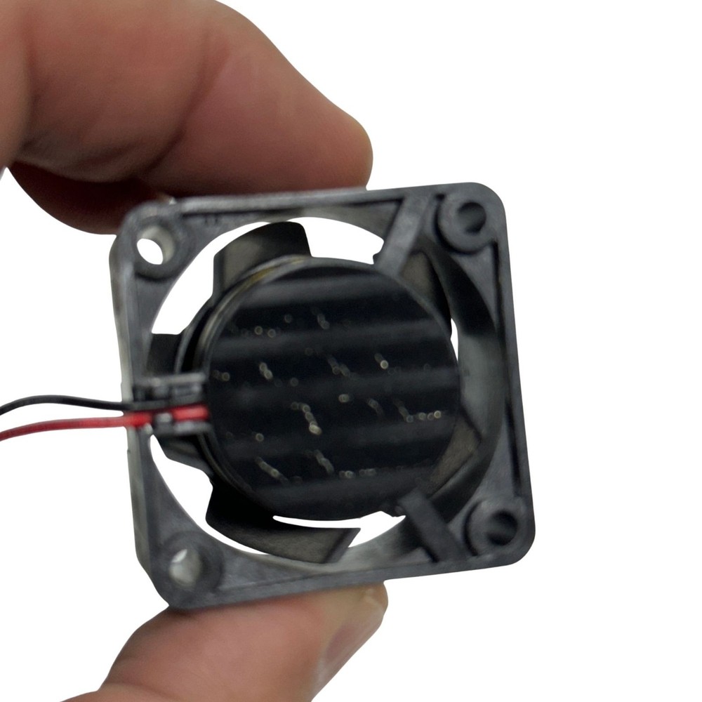 2-Pin Mini Cooling Fan 1.5" Computer Electronics Cooler, Black