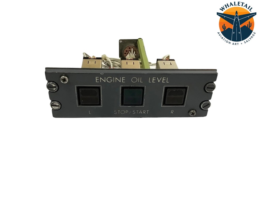 CRJ-200 Engine Oil Level Panel