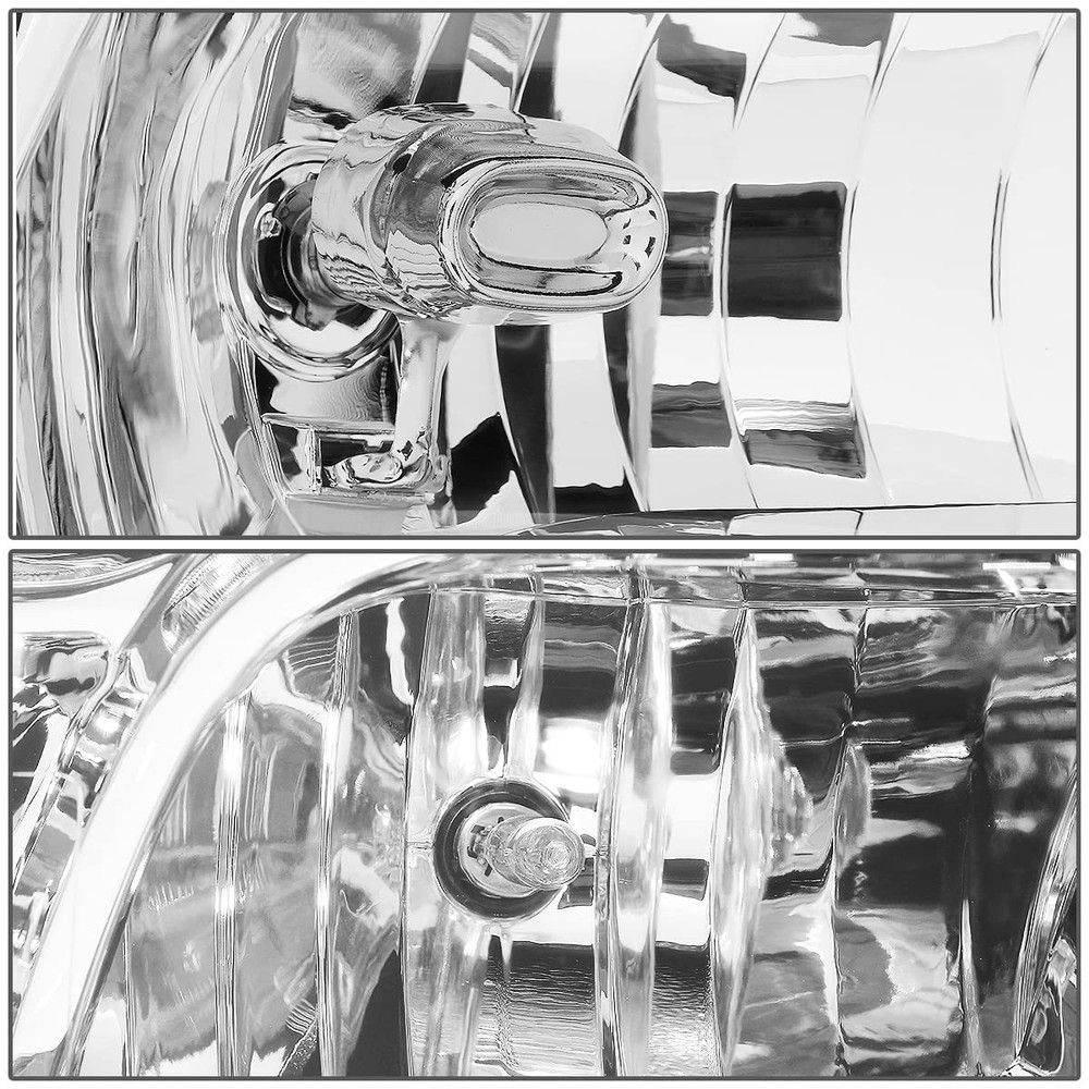 Left Headlight Lamp Compatible With 09-10 Dodge Ram Chrome