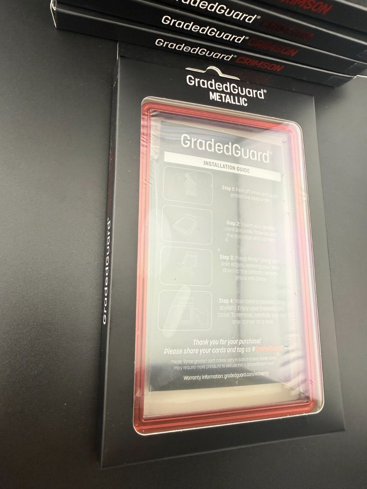 Crimson Metallic GradedGuard PSA