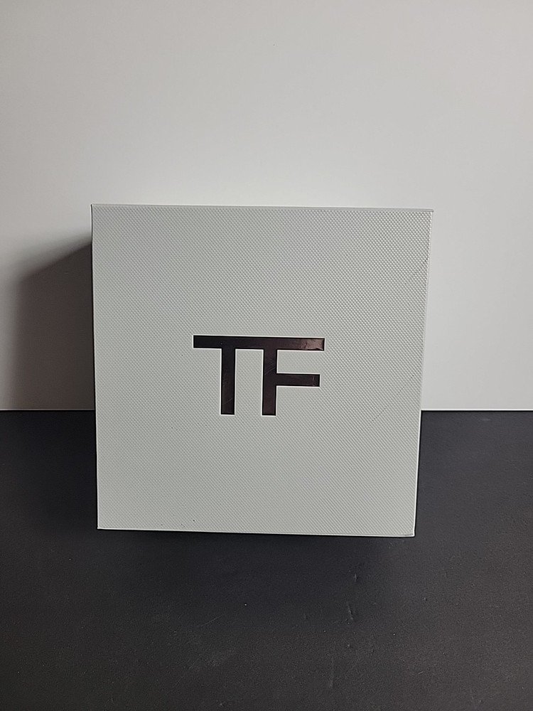 Authentic TOM FORD Square Empty Gift Box Container Gray aprx 8 x 8 x 4