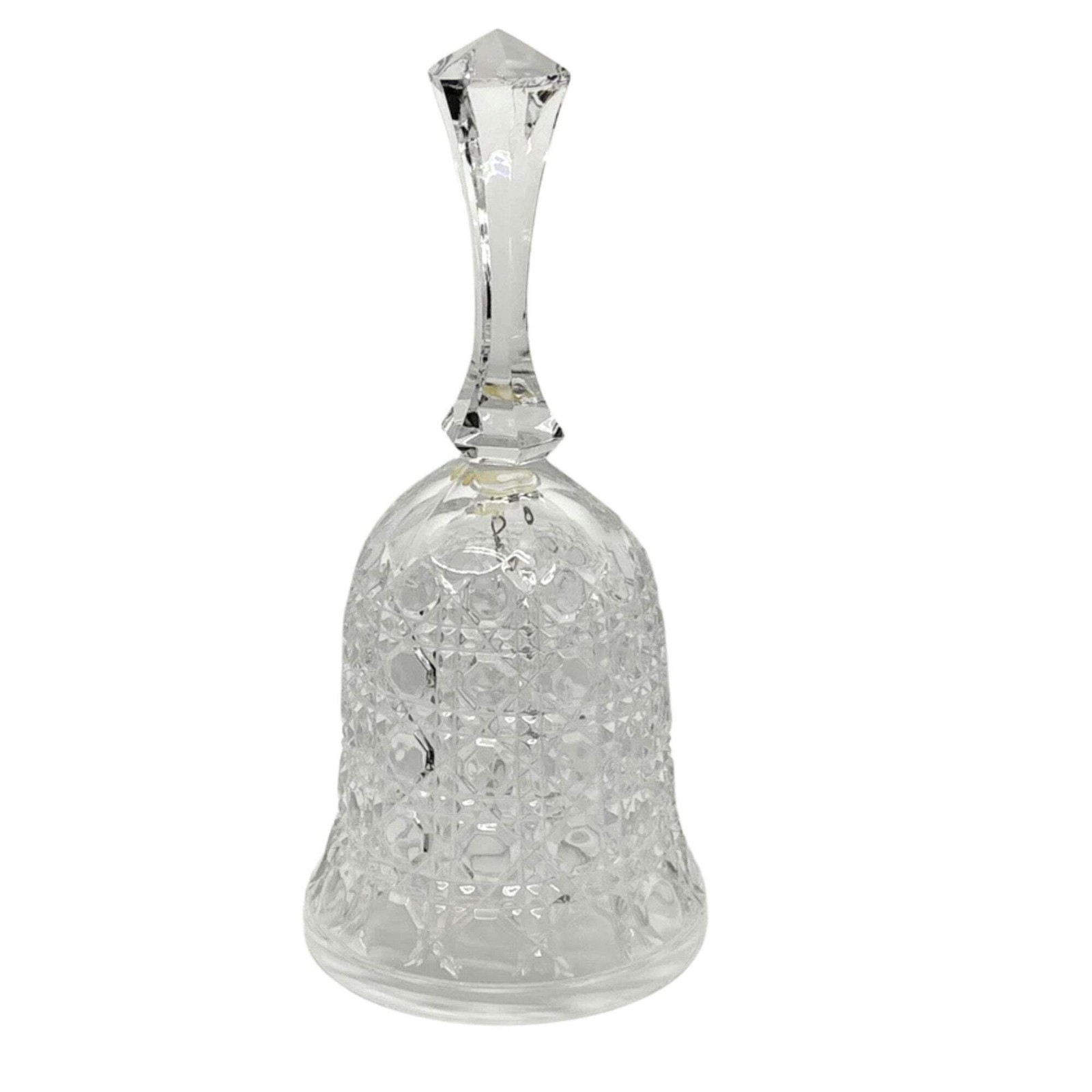 Elegant Decorative Handheld Glass Bell 1CT: Item is new; Box has minor yellowing