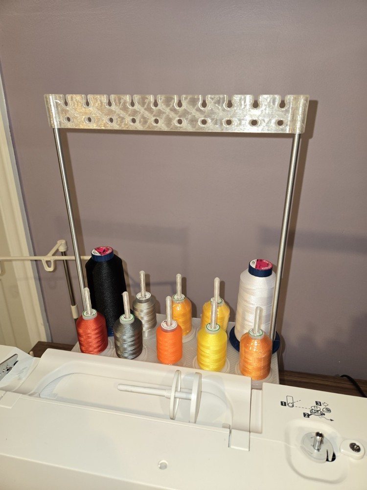 10 Thread Spool Holder for Janome Memory Craft 400e, 500e and 550e
