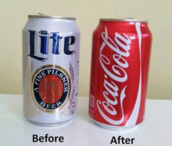 6-Pack BEER SLEEVES - Silicone Can Sleeves - Hide Beer Fits 12oz Coke Size Cans