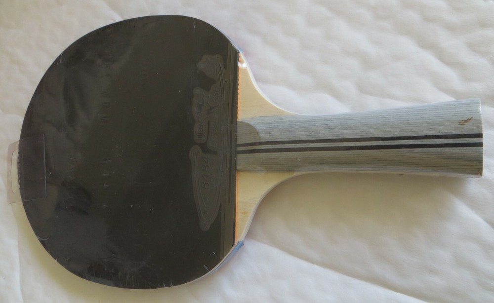Beginner level long handle shakehand ping pong racket table tennis paddle