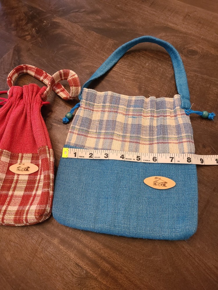 Drawstring mini bags from Philippines