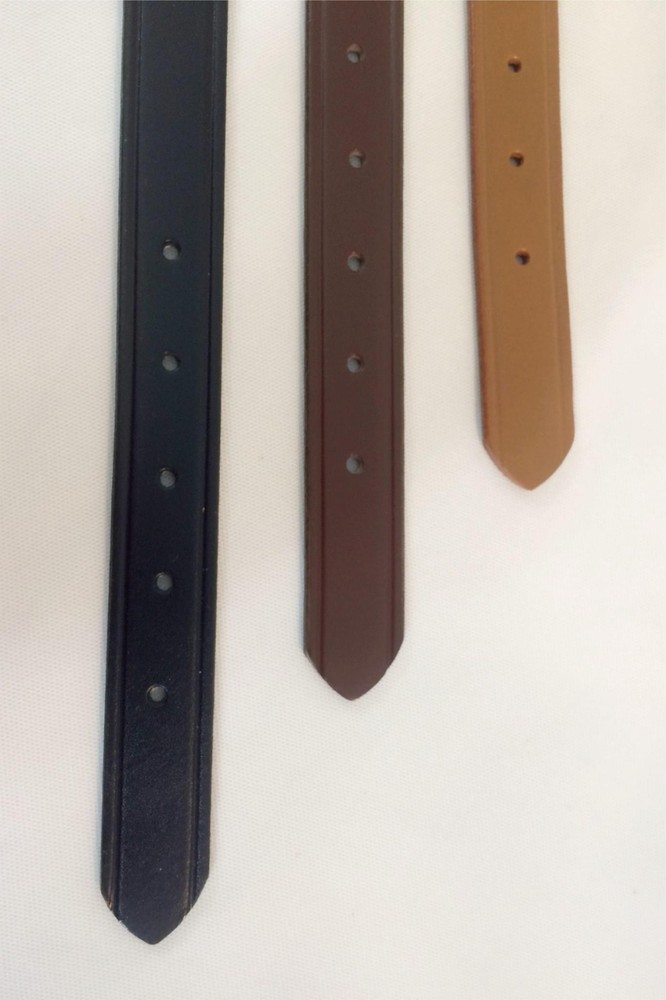 1" Adjustable Cowhide Leather Bag Strap Handle Extenders Extensions 4 colors