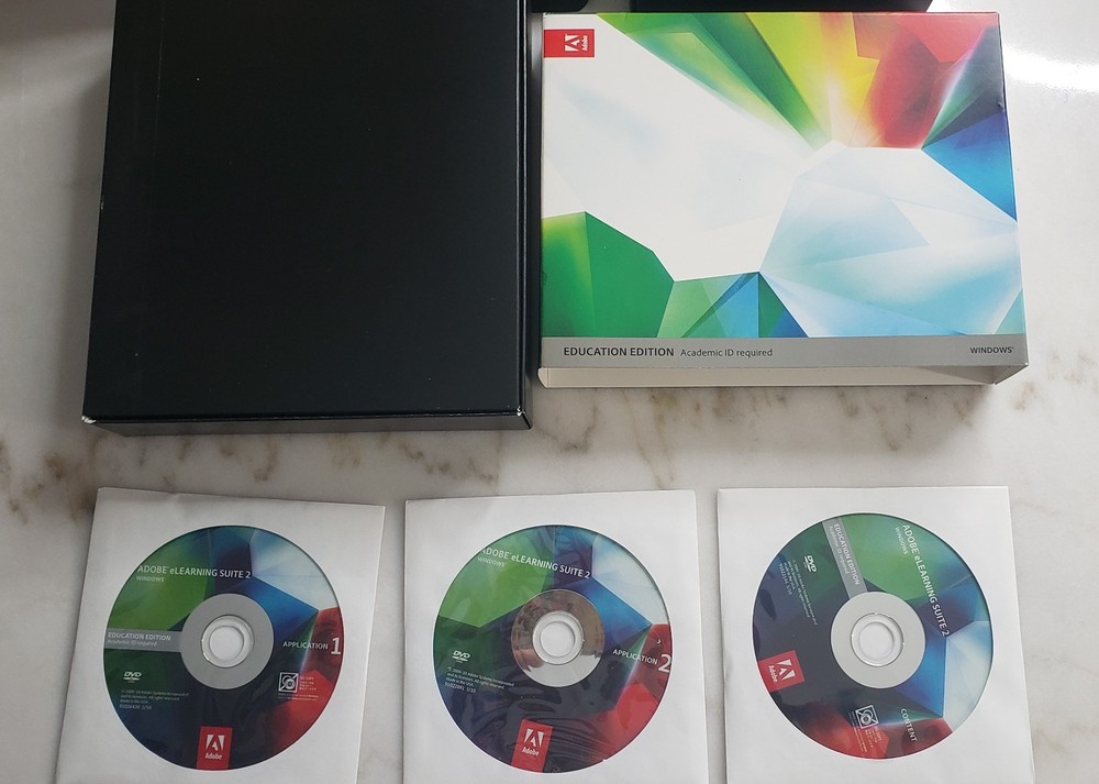 Adobe eLearning Suite 2 - Includes 9 Different Software Programs