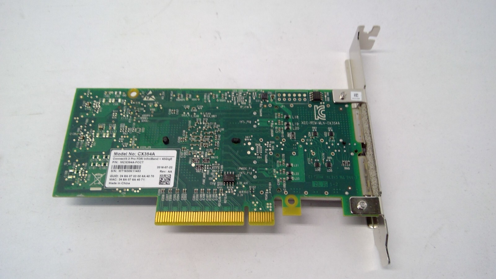Mellanox MCX354A-FCCT Connectx-3 Pro Network Adapter FDR InfiniBand High Bracket