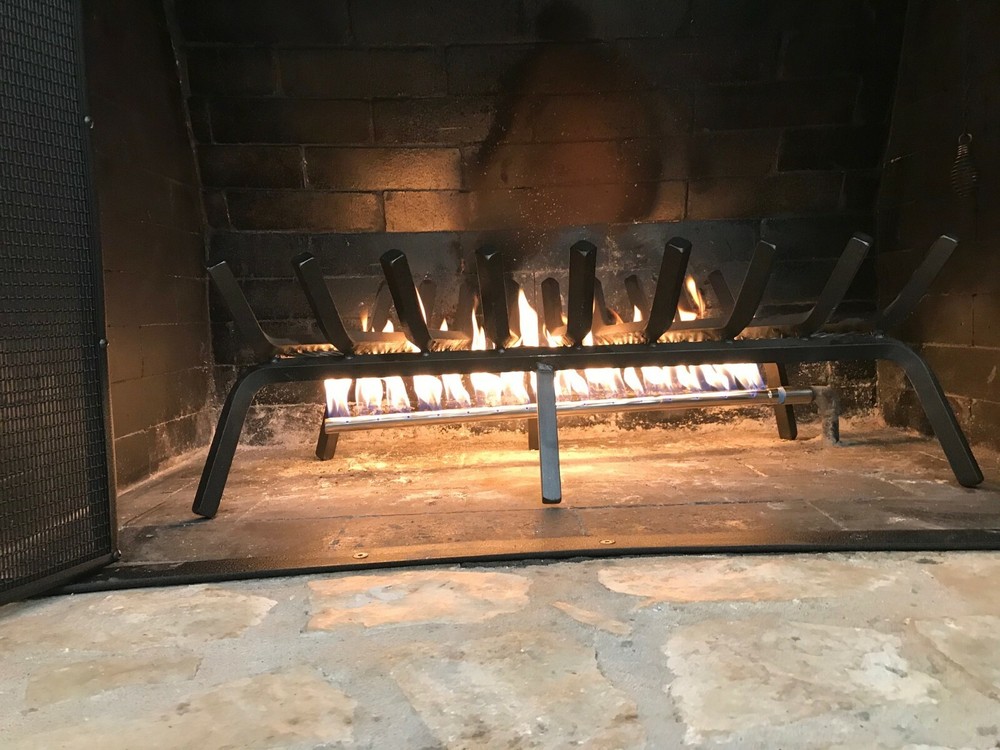 SINGLE 6″ HORIZONTAL BURNER / (316 STAINLESS LOG LIGHTER) – MODEL: B6