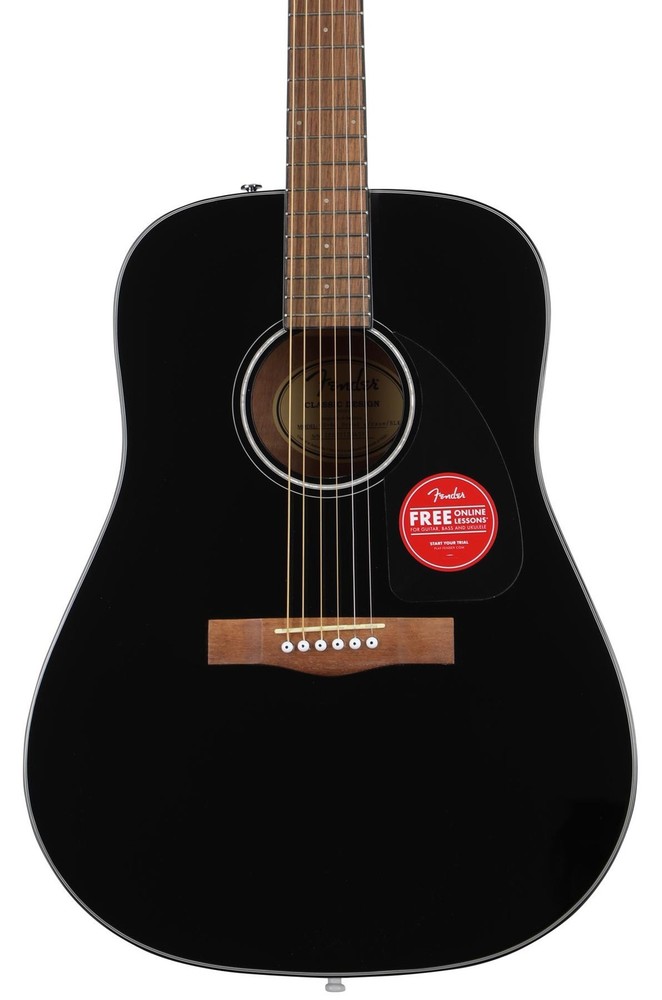 Fender CD-60 Acoustic Guitar - Black