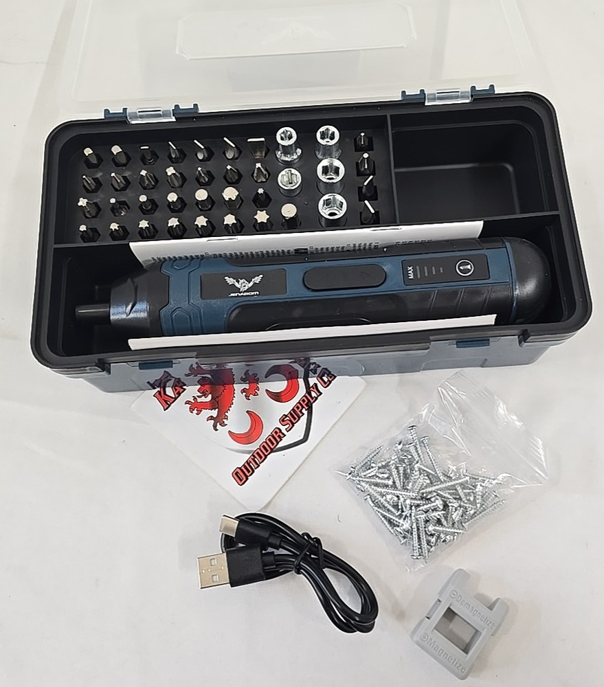 Jenabom Rechargeable Cordless Screwdriver Kit