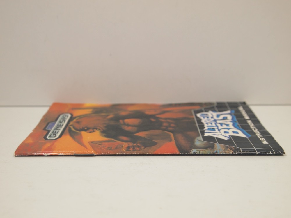 Altered Beast (SEGA Genesis) Authentic MANUAL ONLY