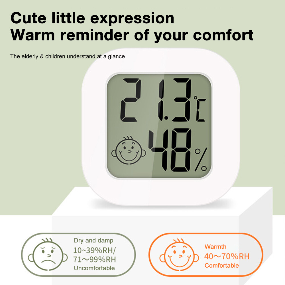 Universal Digital LCD Thermometer Hygrometer Sensor Humidity Meter Room Indoor