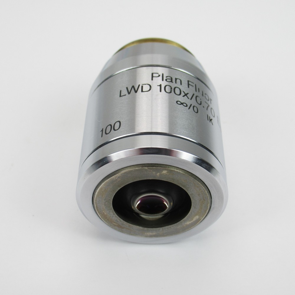 REICHERT PLAN FLUOR LWD 100X/0.70 EPI INFINITY CORRECTED MICROSCOPE OBJECTIVE