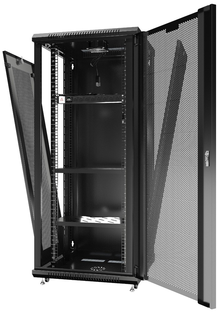 27U Sysracks Wall Mount IT Data Network Server Rack Cabinet Enclosure 24" Depth