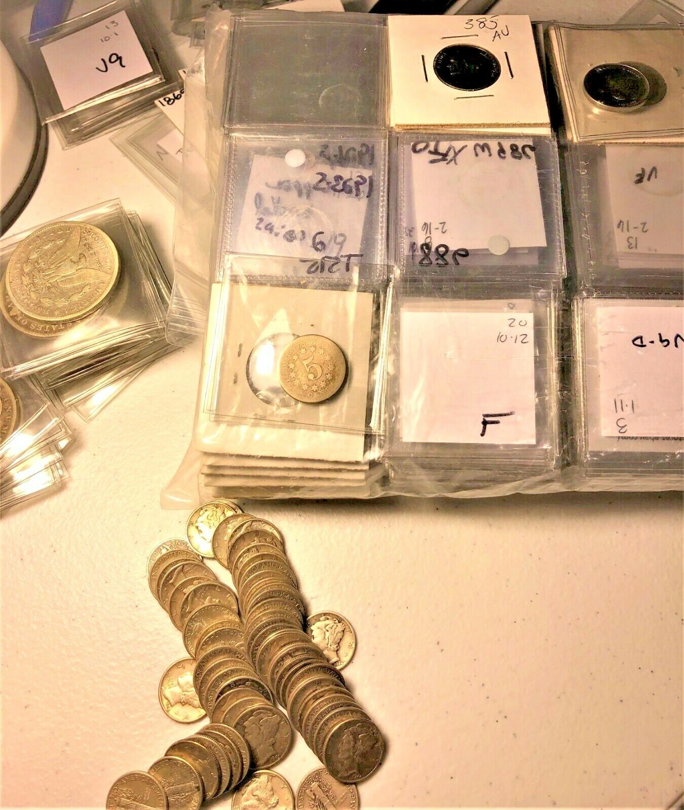 BIG GRAB BAG WITH OVER 80 COIN, SILVER, MINT, PROOF COINS, PR69 NGC/PCGS #NB5