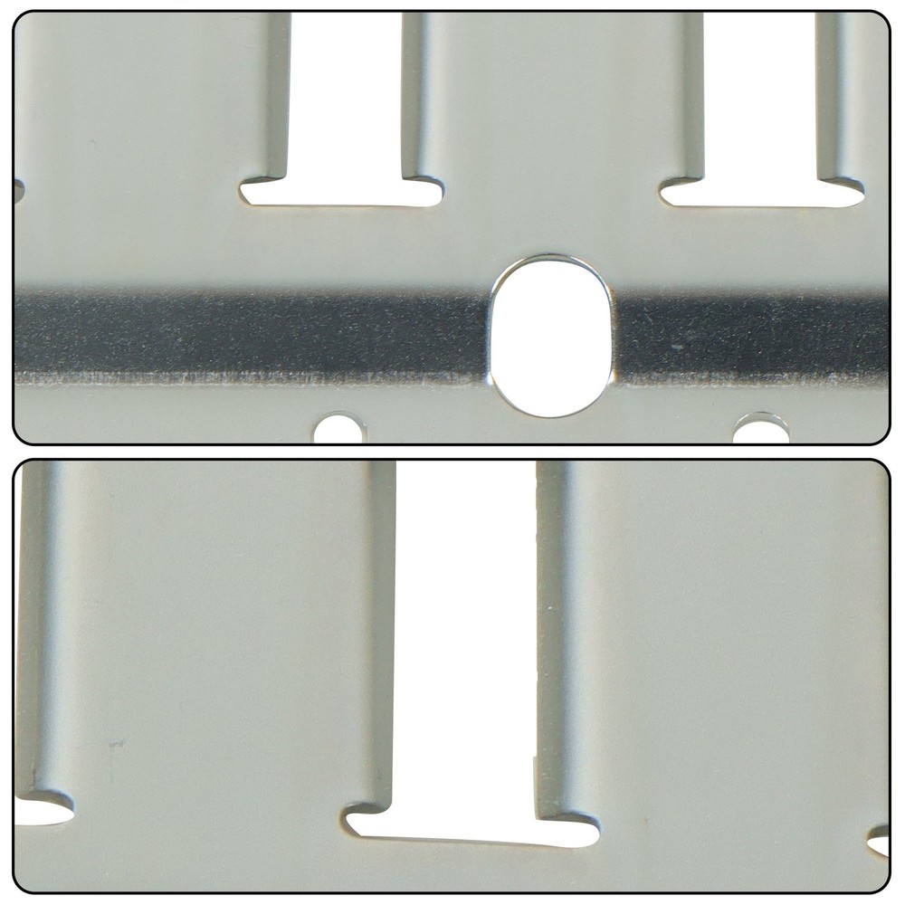 Compatible For Trailers Durable Carbon Steel 8 Pack 8' E Track Tie Down Rail Kit