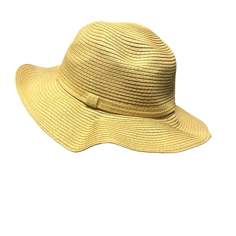 J.Crew Factory Packable Straw Hat Beige M-L