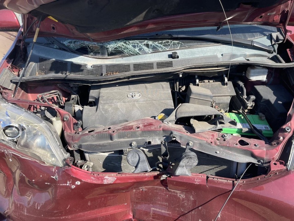 Sun Visor Left Driver Illuminated Fits 11-14 SIENNA 979253