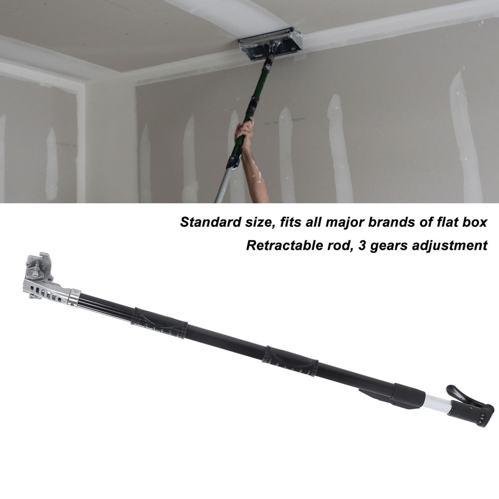 Adjustable Anodized Aluminum Flat Box Handle For Wall Painting