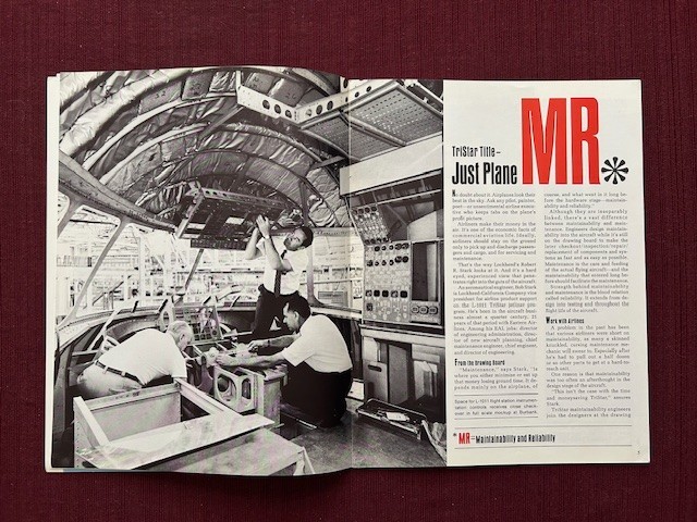Lockheed Starline Magazine 1969 vol 1 num 8