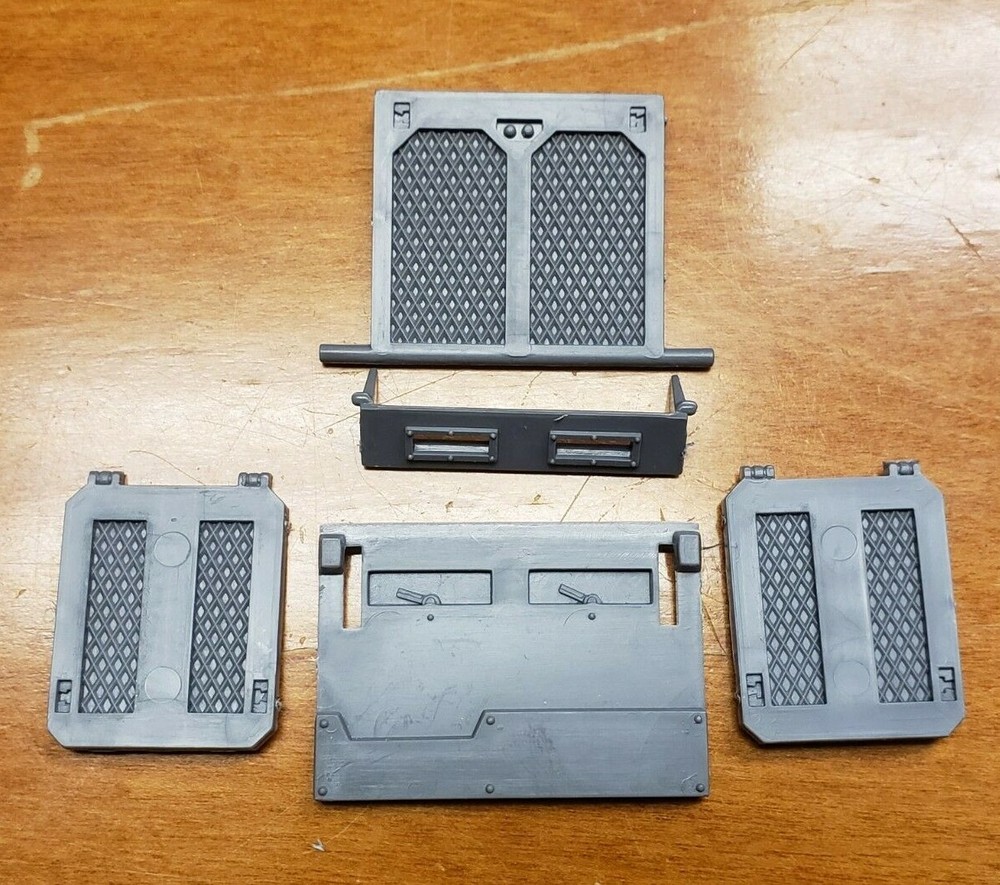 Warhammer 40k Space Marine Bits Rhino Front Armor, Side & Back Doors BRC