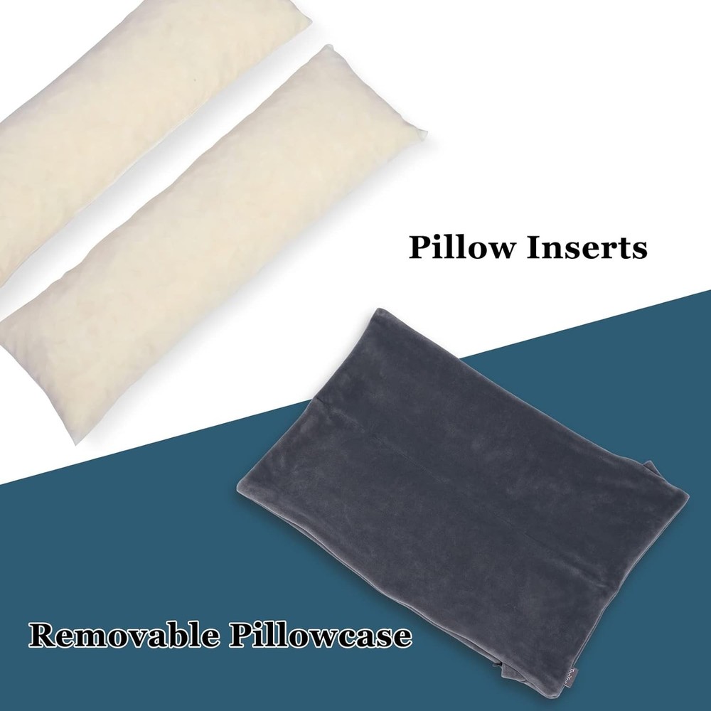 Arm Elevation Pillow Shredded Memory Foam Filled Arm Stabilizer Elevation Pil...