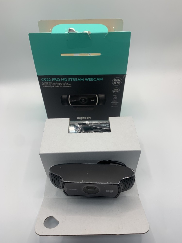 Logitech C922 Pro HD Stream Webcam NEW - OPEN BOX