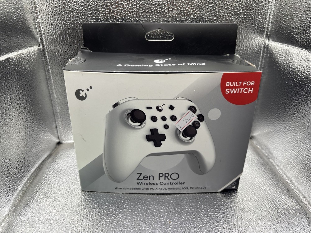 Zen Pro Wireless Controller - for Nintendo Switch - White - NS09