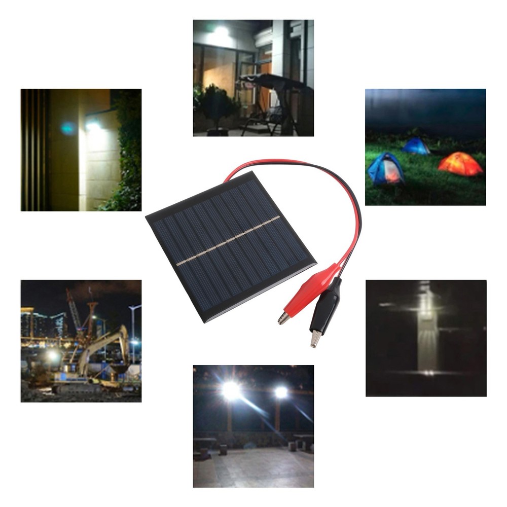 Smart Design Compact and Efficient Outdoor Water Resistant Solar Panel