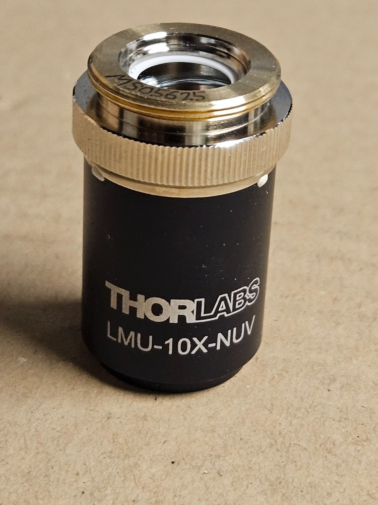 Thorlabs LMU-10X-NUV Microscope Objective 10X UV Compatible RMS Thread