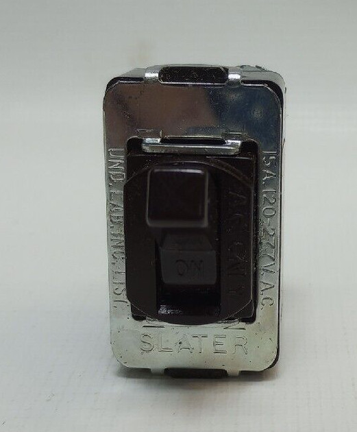 Brown single pole Slater, Quiet Switch, ACD1