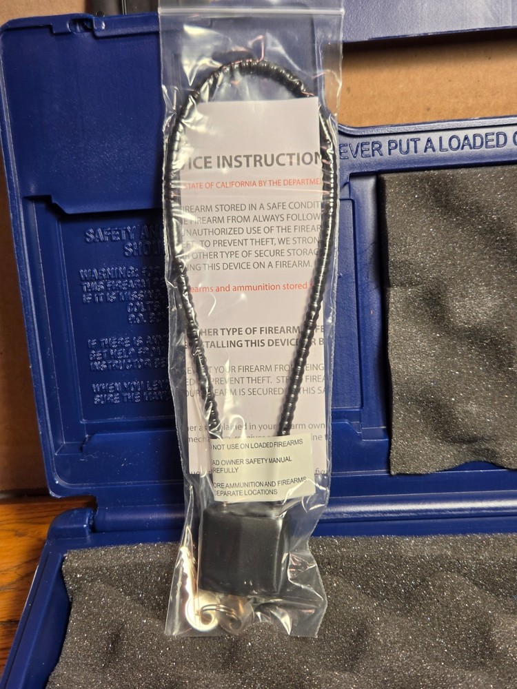 Colt Python Hard Case Factory Box With Cable Lock