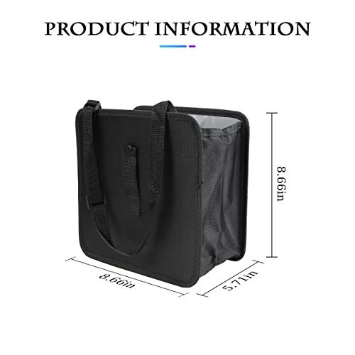 Foldable Car Trash Can, Hanging Waterproof Leakproof Trash Can Storage Small