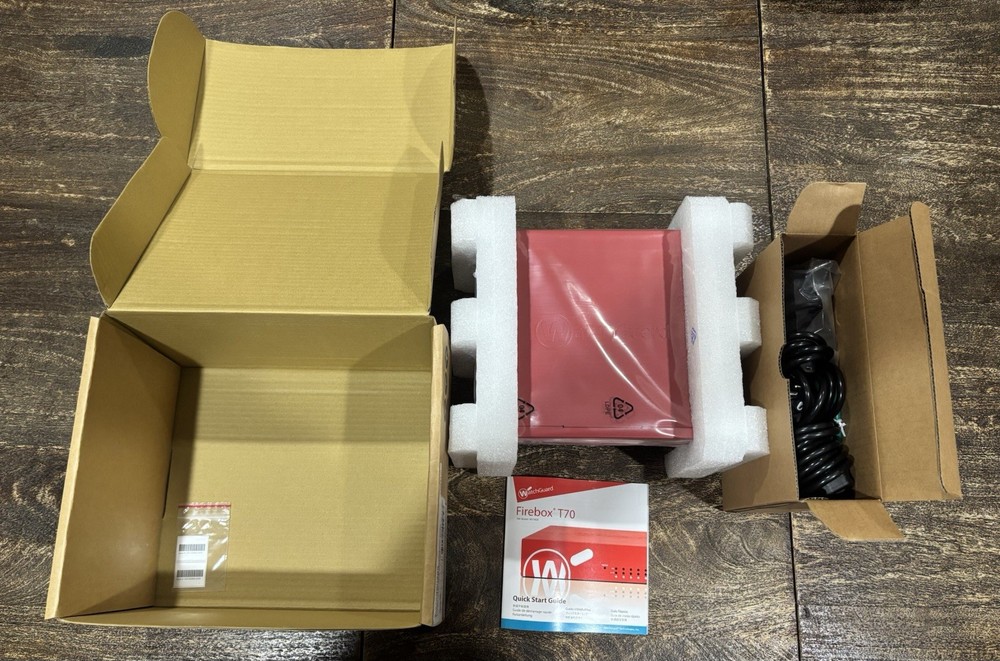 WatchGuard Firebox T70 Network Security Firewall WS7AE8 High Availability - New