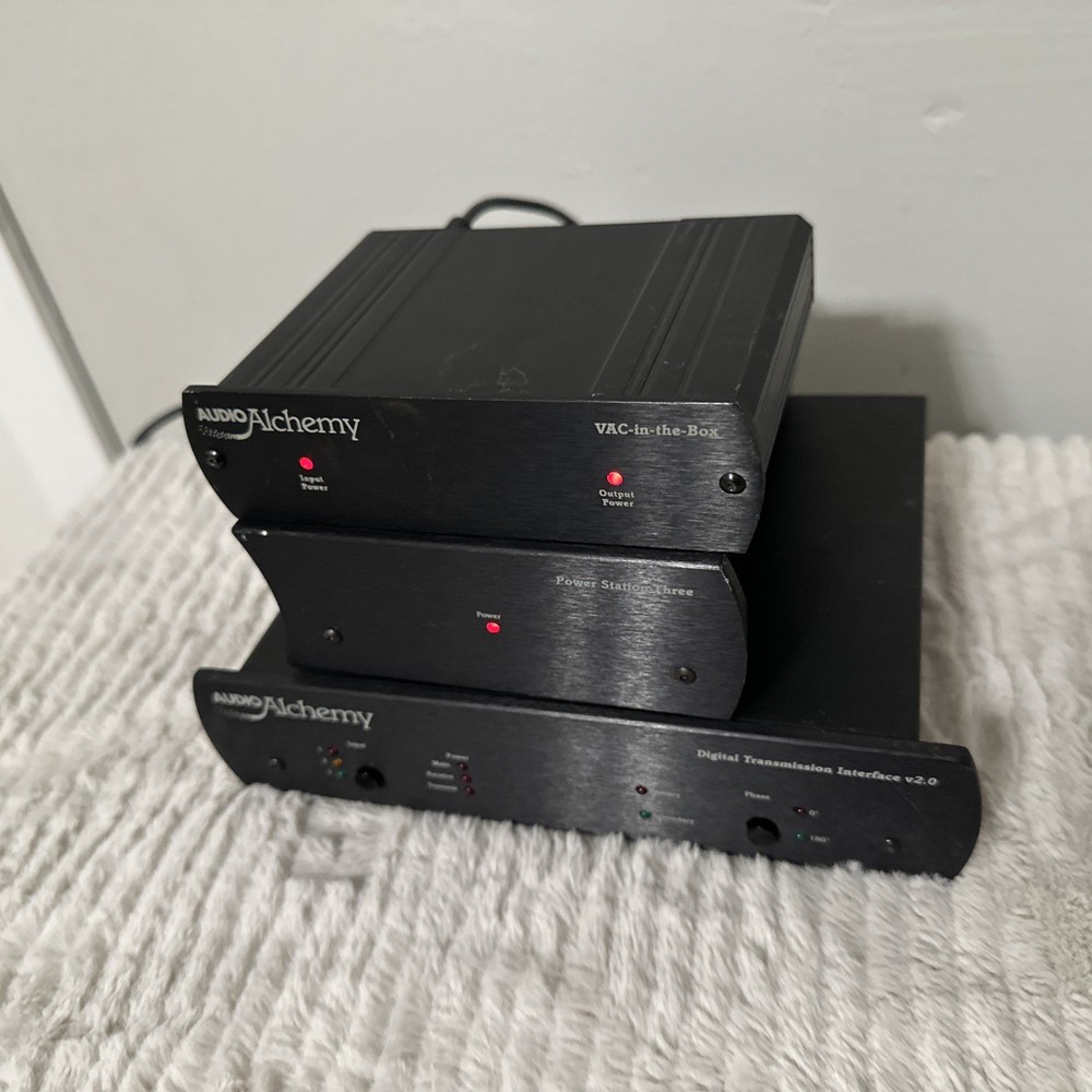 Audio Alchemy Digital Decoder Engine V2.0 And Power Station Three & Digital V2.