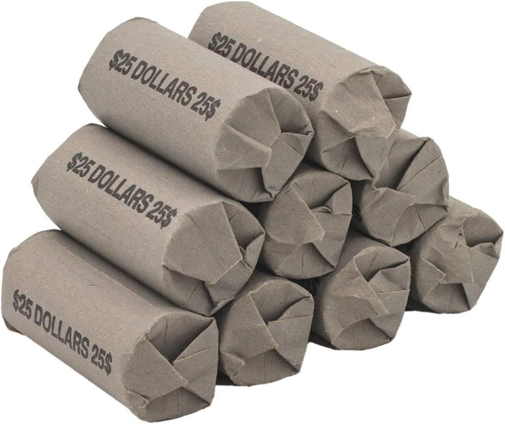 Sacagawea Dollar Coin Flat Wrappers Solid Bundle of 10