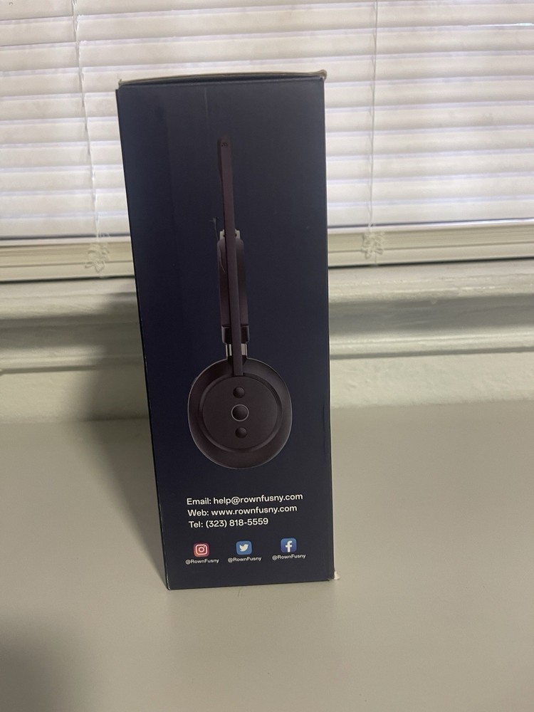 RownFusny R02-P Wireless Computer Headset with Mic – USB, Bluetooth